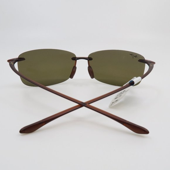 Maui Jim MJ 442-26M AKAU Matte Rootbeer/HCL Bronze Polarized Unisex Sunglasses - Picture 6 of 7